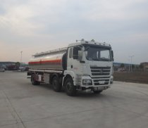 陕汽前四后四铝合金运油车23.4立方