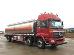 欧曼前四后六铝合金运油车29.5立方
