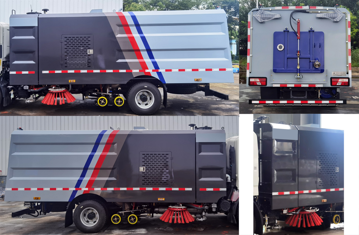 楚胜牌CSC5083TXSJ6型洗扫车
