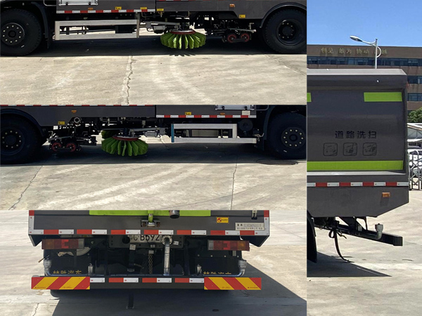 楚胜牌CSC5180TXS6DFNG型洗扫车