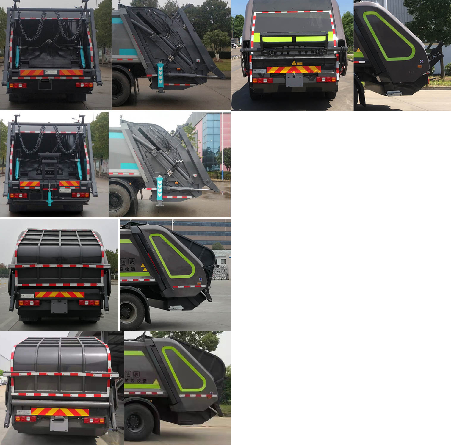 楚胜牌CSC5180ZYS6SX型压缩式垃圾车